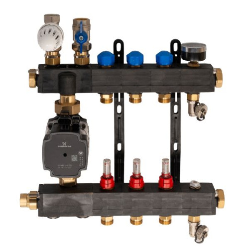 Votronic Plus-verdeler 6 - Compacte Zekeringhouder Met Deksel Voor 12V/24V Installaties